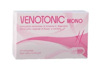 Laerbium Pharma Venotonic Mono 20 Compresse 850 Mg