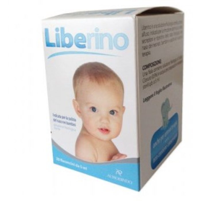 Aurobindo Pharma Italia Liberino Gocce Nasali 25 Flaconcini 5 Ml