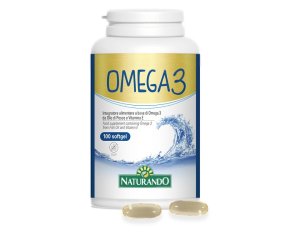 Omega 3 100 perle - integratore di olio di pesce ricco in acidi grassi omega 3