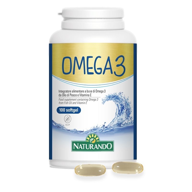 Omega 3 100 perle - integratore di olio di pesce ricco in acidi grassi omega 3