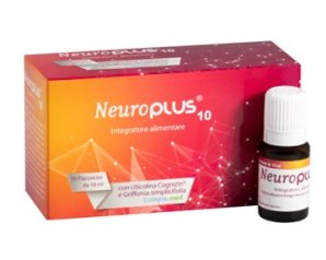 Neuroplus Integratore per affaticamento intellettuale e malattie cronico degenerative 10 flaconcini 10 ml