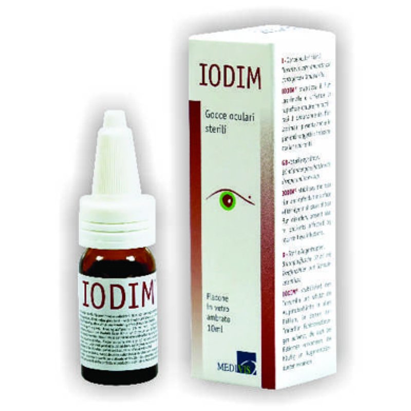 Iodim Gocce Oculari 10 ml Soluzione Sterile per Igiene, Protezione e Benessere degli Occhi Iodim Gocce Oculari 10 ml Soluzione Sterile per Igiene, Protezione e Benessere degli Occhi