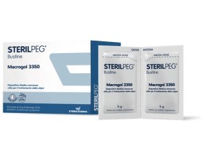 Sterilfarma Sterilpeg Macrogol 3350 10 Bustine Bipartite 10 G