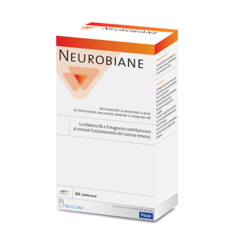 Neurobiane Integratore Benessere Sistema Nervoso e Umore 60 Capsule Neurobiane Integratore Benessere Sistema Nervoso e Umore 60 Capsule