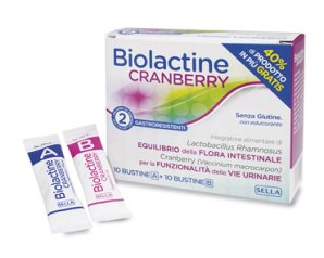 Sella Biolactine Cranberry 10 + 10 Bustine
