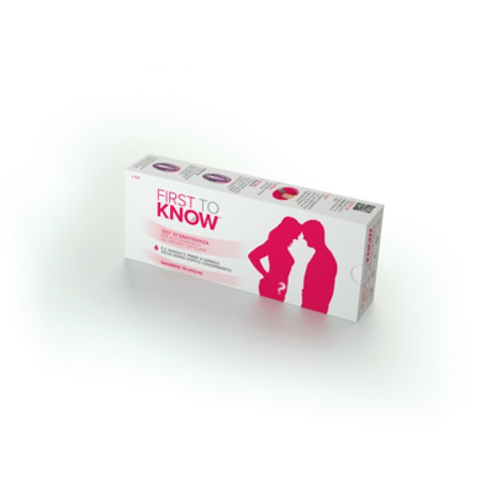 First To Know Test Gravidanza sul sangue capillare 2 test First To Know Test Gravidanza sul sangue capillare 2 test