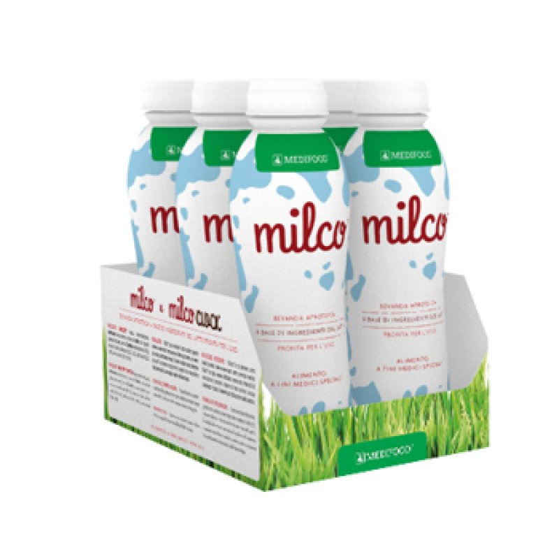 Milco bevanda aproteica 6 bottiglie 200 ml Milco bevanda aproteica 6 bottiglie 200 ml