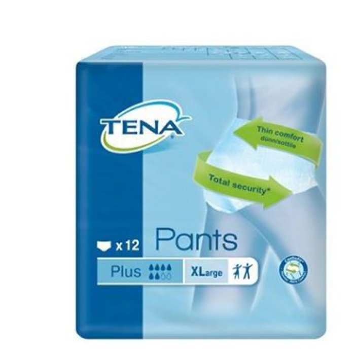 Essity Italy Pannolone Pull Up Tena Pants Plus Taglia Extra Large 12 Pezzi Essity Italy Pannolone Pull Up Tena Pants Plus Taglia Extra Large 12 Pezzi
