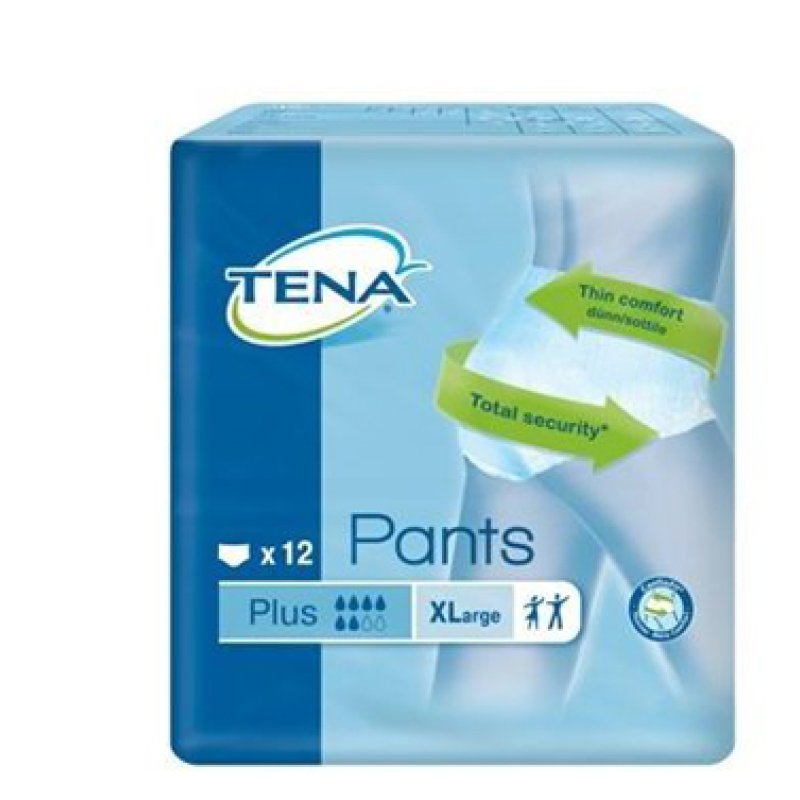 Essity Italy Pannolone Pull Up Tena Pants Plus Taglia Extra Large 12 Pezzi Essity Italy Pannolone Pull Up Tena Pants Plus Taglia Extra Large 12 Pezzi