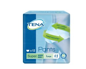Tena Pants Super L New 12 Pezzi