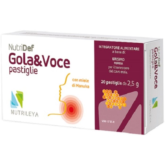 NUTRIDEF Gola&Voce 20Past.Mie NUTRIDEF Gola&Voce 20Past.Mie