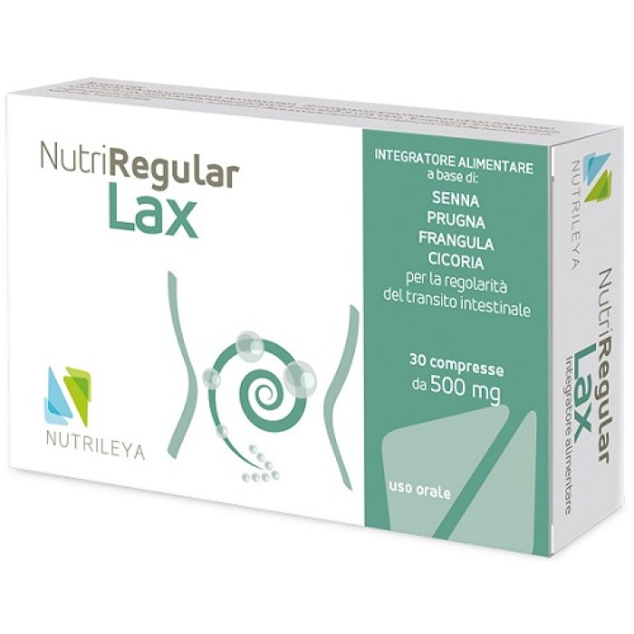 Nutriregular Lax 30 compresse Regolarità del Transito Intestinale Nutriregular Lax 30 compresse Regolarità del Transito Intestinale