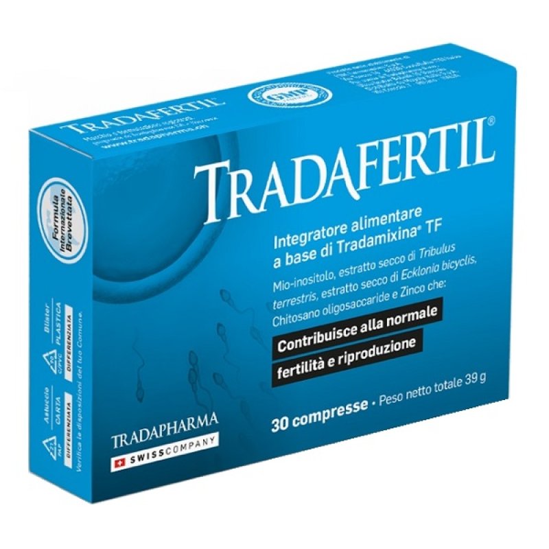 Tradapharma Benessere Uomo Tradafertil Integratore Alimentare 30 Compresse Tradapharma Benessere Uomo Tradafertil Integratore Alimentare 30 Compresse