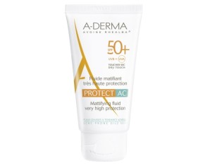 A-Derma  Solare Protect SPF50+ AC Fluido Viso Pelle Grassa e Acne 40 ml