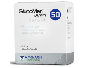 Strisce Glucomen Areo Sensor Per Analisi Del Glucosio 50 Pezzi