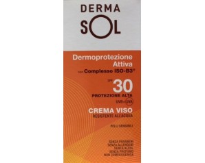 Dermasol Protezione Solare SPF30 Crema Viso Protezione Alta 50 ml