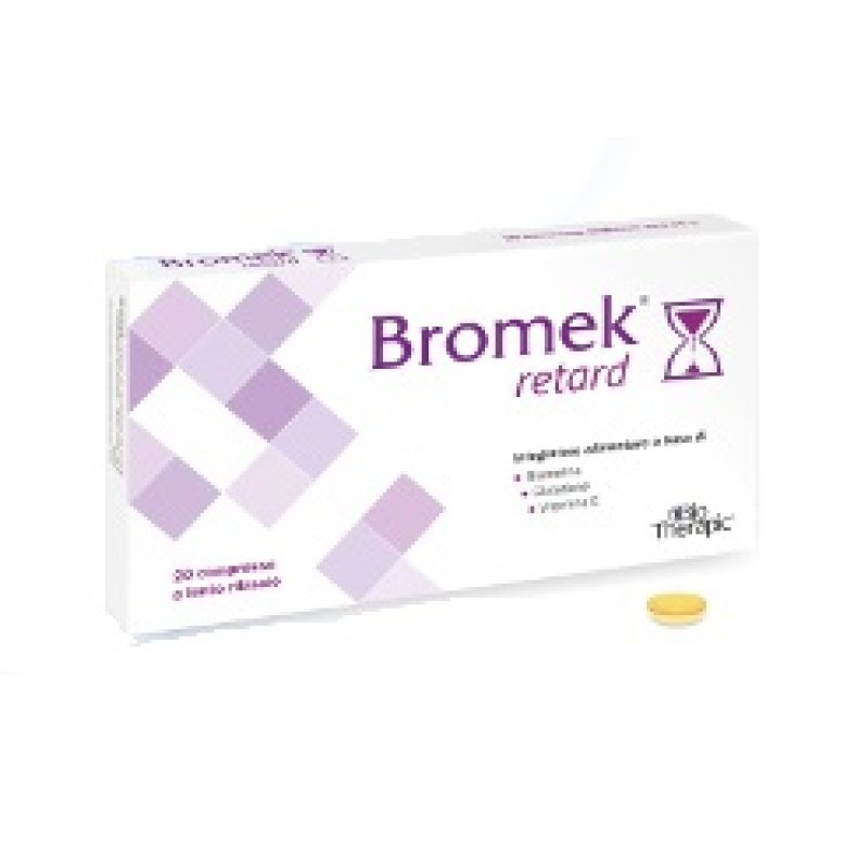 Bio-therapic Italia Bromek Retard 20 Compresse Bio-therapic Italia Bromek Retard 20 Compresse