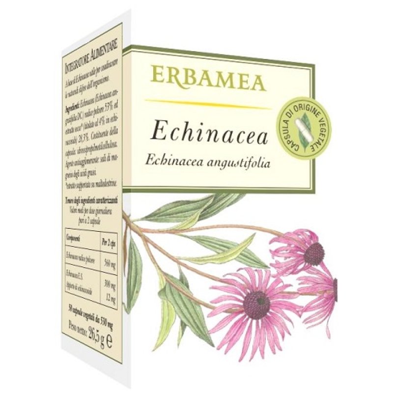 Echinacea 50 capsule vegetali - integratore per difese immunitarie Echinacea 50 capsule vegetali - integratore per difese immunitarie
