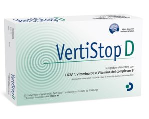 Difass Vertistop D Integratore Alimentare 20 Compresse Da 1100 mg
