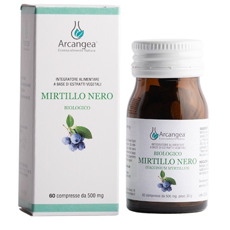 Integratore al Mirtillo Nero Biologico 60 Compresse – Supporto per Vista e Microcircolo Integratore al Mirtillo Nero Biologico 60 Compresse – Supporto per Vista e Microcircolo