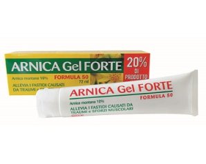 Arnica 10% Gel Forte Formula 50 72 Ml
