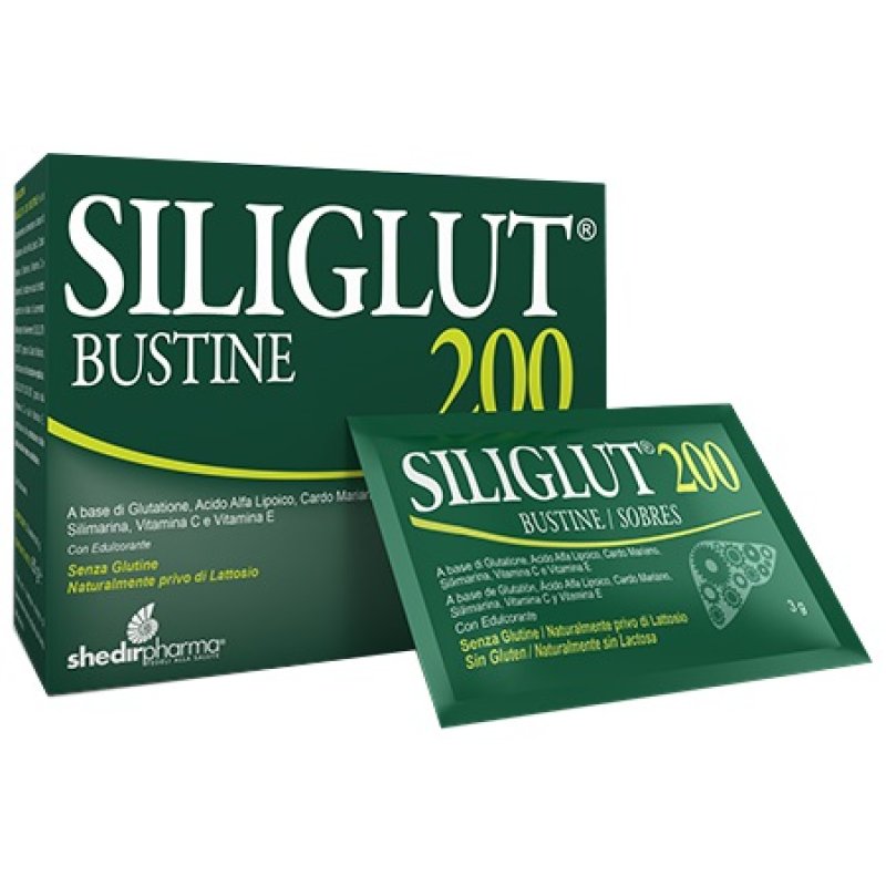 Shedir Pharma Siliglut 200 Integratore alimentare 20 Bustine Shedir Pharma Siliglut 200 Integratore alimentare 20 Bustine