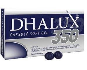 Shedir Pharma Dhalux 350 Integratore alimentare 30 Capsule Molli