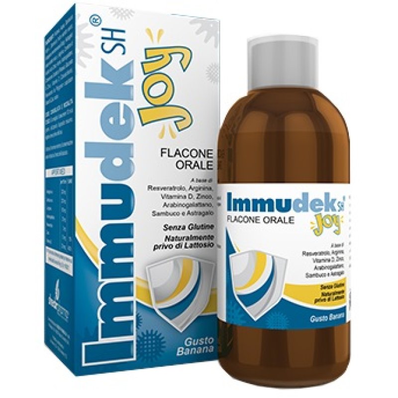 Shedir Pharma Immudek SH Joy Banana Sciroppo 200 Ml Shedir Pharma Immudek SH Joy Banana Sciroppo 200 Ml