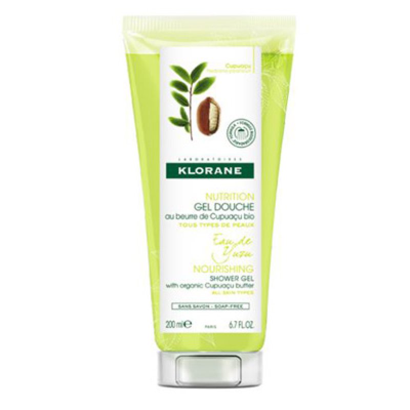Klorane Gel Doccia Acqua Di Yuzu Al Burro Di Cupuacu Bio 200ml Klorane Gel Doccia Acqua Di Yuzu Al Burro Di Cupuacu Bio 200ml