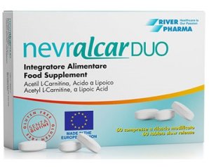 River Pharma  Sistema Nervoso NevralcarDuo Integratore 60 Compresse