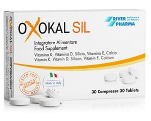 River Pharma Oxokal Sil 30 Compresse Astuccio 21 G