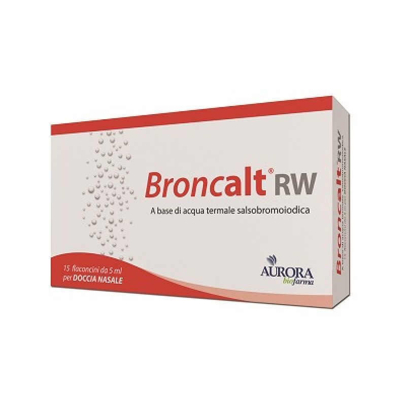 Aurora Biofarma Broncalt RW Dispositivo Medico 15 flaconcini