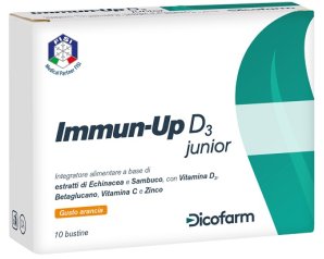 Dicofarm Immun Up D3 Junior Integratore Alimentare 10 Bustine