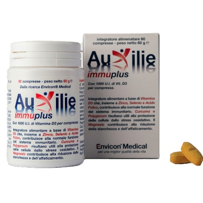 Envicon Auxilie Immuplus Deglutibile 30 Compresse Envicon Auxilie Immuplus Deglutibile 30 Compresse