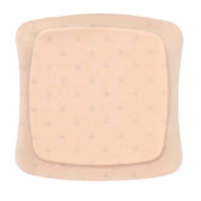 Aquacel Ag Foam medicazione in schiuma adesiva all&rsquo;argento 8x8 cm &ndash; confezione da 10 pezzi