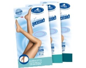 Sauber  Dispositivi Medic Classic Gambaletto Liscio 40 Den 8-12mm tg 4 Beig