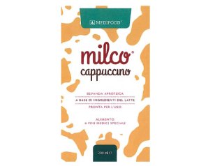  Medifood milco bevanda aproteica cappuccino 6 x 200 ml