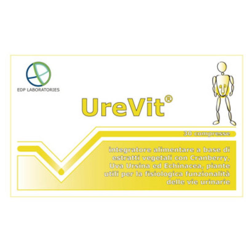 Urevit Integratore Alimentare per il Benessere delle Vie Urinarie 30 Compresse Urevit Integratore Alimentare per il Benessere delle Vie Urinarie 30 Compresse
