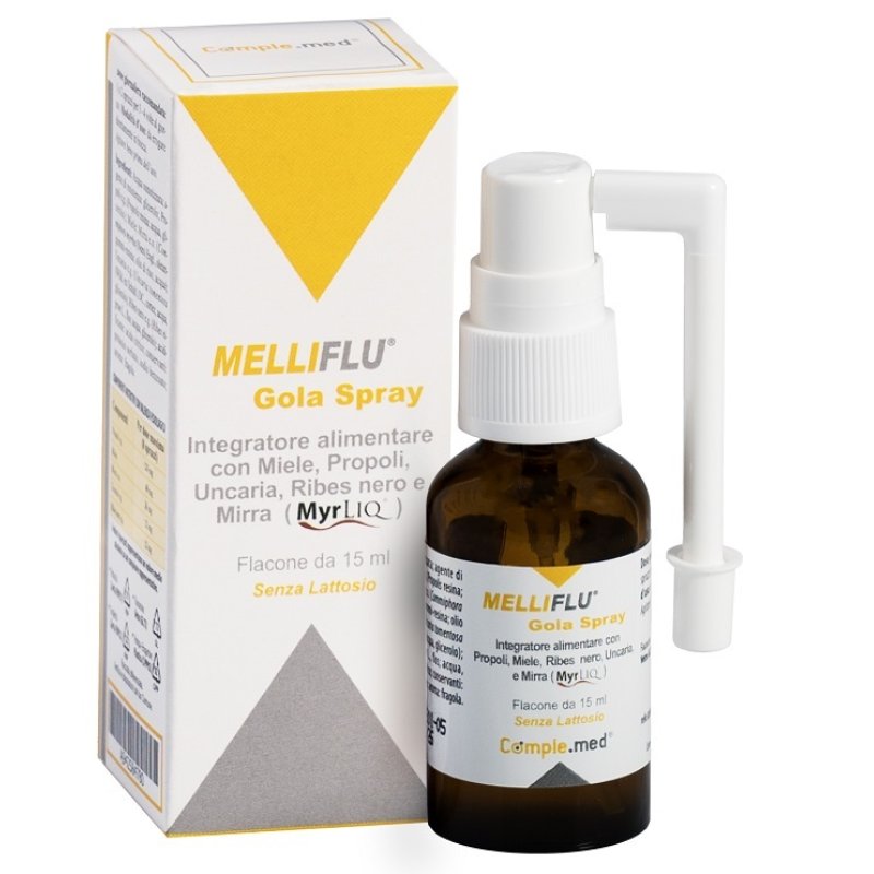 Comple.med Melliflu Gola Spray 15 Ml Comple.med Melliflu Gola Spray 15 Ml