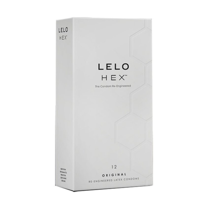Lelo HEX - Original Preservativi Sottili e Resistenti 12 preservativi Lelo HEX - Original Preservativi Sottili e Resistenti 12 preservativi