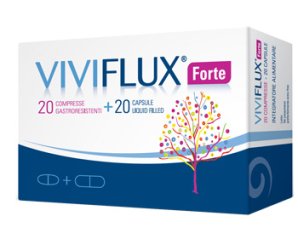 Fb Health Viviflux Forte 20 Compresse Gastroresistenti + 20 Capsule Liquid Fille