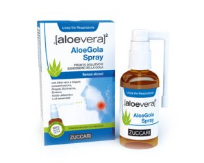 Aloevera2 oleogola spray 30 ml lenitivo per gola infiammata e irritata - Zuccari Srl