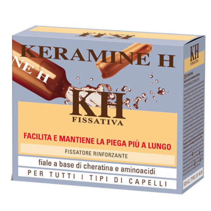 Keramine H fiale fissative 10x6 ml - trattamento fiale fissative per capelli Keramine H fiale fissative 10x6 ml - trattamento fiale fissative per capelli