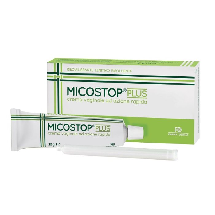 Farma Derma Micostop Plus - Crema Vaginale 30g + 6 Applicatori Monouso