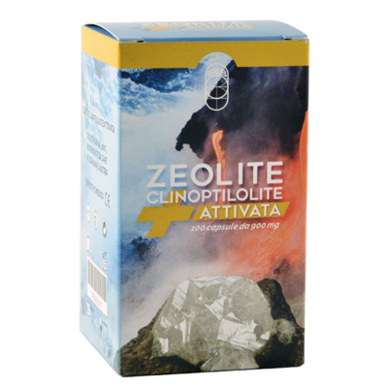 Zeolite Clinoptilolite Attivata Suprema 100 Capsule da 900 mg