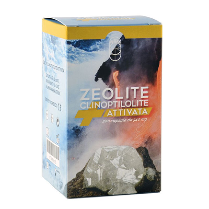 Zeolite Attivata Clinoptilolite 200 Capsule 108 g Integratore Naturale Detox e Depurativo per l’Organismo Zeolite Attivata Clinoptilolite 200 Capsule 108 g Integratore Naturale Detox e Depurativo per l’Organismo