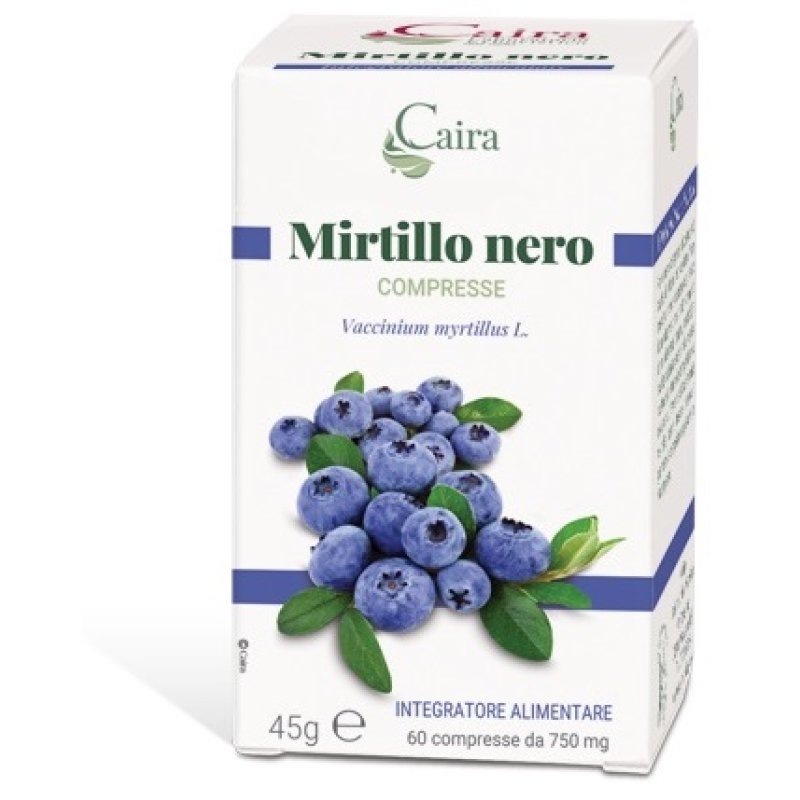Caira Laboratorio Erboristico Caira Mirtillo Nero 60 Compresse Caira Laboratorio Erboristico Caira Mirtillo Nero 60 Compresse