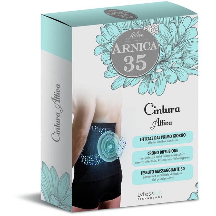 Arnica 35 cintura attiva taglia 1 - fascia lombare con arnica per dolori Arnica 35 cintura attiva taglia 1 - fascia lombare con arnica per dolori