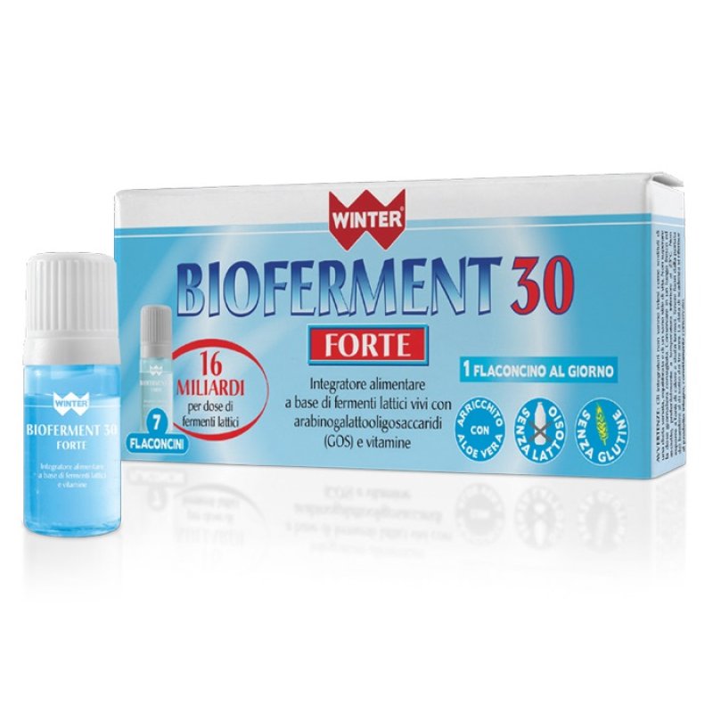 Winter Bioferment 30 Forte 8 ml - fermenti lattici vivi in flaconcini Winter Bioferment 30 Forte 8 ml - fermenti lattici vivi in flaconcini