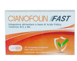 Cianofolin Fast Integratore per sistema nervoso 30 compresse orosolubili